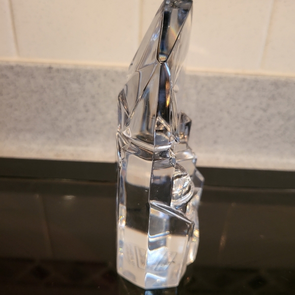 Vintage 1984 24% Full Lead Crystal "Star of Bethlehem" Paperweight Figurine - Picture 4 of 10